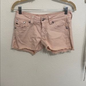 pink miss me shorts